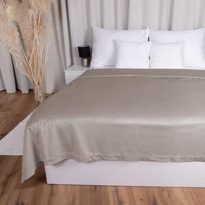Biante Zamatový prehoz na posteľ Velvet Prémium SVP-015 Latte 260x280 cm