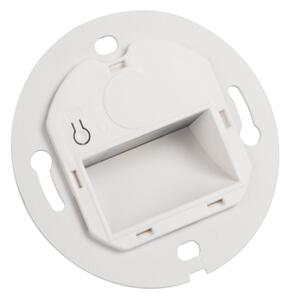 Kanlux 90796 - LED schodiskové svietidlo MAGNIK LED/1,7W/230V CCT čierne okrúhle
