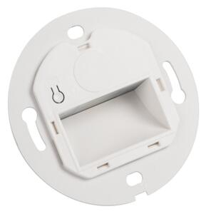 Kanlux 90806 - LED Schodiskové svietidlo MAGNIK LED/1,7W/230V CCT čierne guľaté