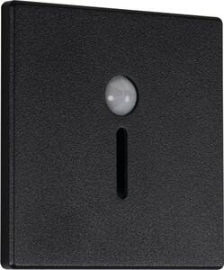 Kanlux 90790 - LED schodové svietidlo so senzorom MAGNIK LED/1,7W/230V CCT čierne hranaté