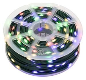 LED Vonkajšia vianočná reťaz 500xLED/230V 8 funkcií 53 m IP44 viacfarebná