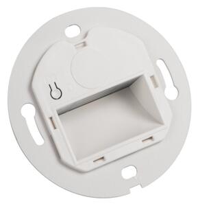 Kanlux 90792 - LED Schodiskové svietidlo MAGNIK LED/1,7W/230V CCT čierne hranaté