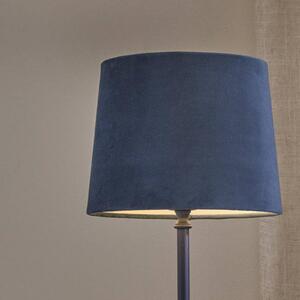 PR Home Stolová lampa Tove, modrá, výška 56 cm, kov/textil