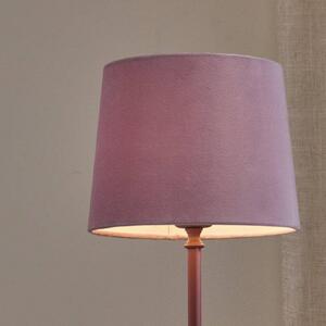PR Home Stolová lampa Tove, ružová, výška 56 cm, kov/textil