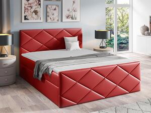 Mirjan24 Kontinentálna posteľ Guillermo, Rozmer postele: 120x200, Dostupné poťahy: ekokoža Soft 010a 5903211087868