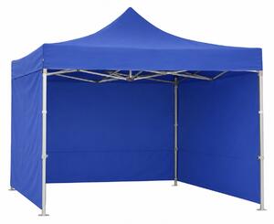 JAKS Nožnicový stan PREMIUM QUALITY modrý 3 m x 3 m