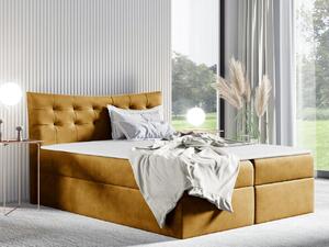 Mirjan24 Kontinentálna posteľ Rigmore, Rozmer postele: 140x200, Dostupné poťahy: Kronos 07 5903211095429