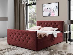 Mirjan24 Kontinentálna posteľ Dotan, Rozmer postele: 120x200, Dostupné poťahy: Amor Velvet 4306 5903211095696