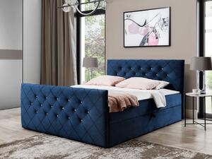 Mirjan24 Kontinentálna posteľ Dotan, Rozmer postele: 120x200, Dostupné poťahy: Amor Velvet 4313 5903211095719