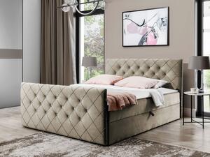 Mirjan24 Kontinentálna posteľ Dotan, Rozmer postele: 120x200, Dostupné poťahy: Magic Velvet 2208 5903211095757