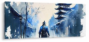 Obraz - Samuraj, aquarel (120x50 cm)