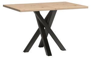 Mirjan24 Stôl Sigeren SG13, Farby:: čierna + dub artisan 5903211103520
