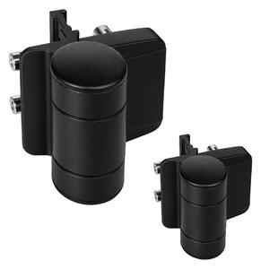 LOCINOX ® Dvojložiskový záves 180°, nastaviteľný 2D, RAL 9005