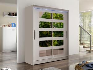 Mirjan24 Skriňa Presto V, Farby: kašmír, Osvetlenie: osvetlenie LED RGB - farebné 5903211404948