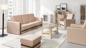 Mirjan24 Sedacia súprava 3+1+1 s taburetom Vivus Kvadro, Dostupné poťahy: Lux 24 + Lux 12 5902928052374