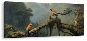Obraz - Tropický les (120x50 cm)