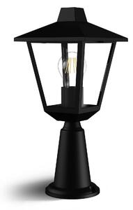 Vonkajšie stĺpové svietidlo Philips Kinno čierne,38,5 cm, E27, max. 1x25 W