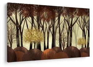 Obraz - Dekoratívne les (90x60 cm)