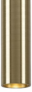 Rabalux 72238 - LED Luster na lanku THELMA LED/10W/230V 4000K čierna/zlatá
