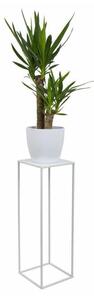 Stojan na kvety 70x24 cm biela