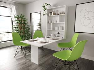 Mirjan24 Moderný nástenný stôl Eden, Farby: Biela 5903211009754