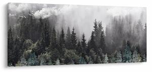 Obraz - Les s ilustrovanými prvkami (120x50 cm)