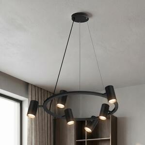 Brilagi - Závesný luster SELE 6xGU10/30W/230V čierny
