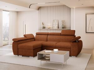 Mirjan24 Rohová sedačka Giza Mini, Strana: Ľavá LC-2R, Dostupné poťahy: Flow 09 5903211481512