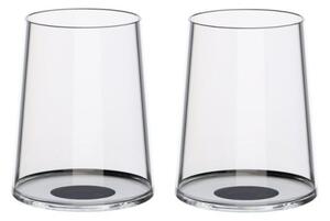 Poháre na biele víno Trebonn SplitGlass, 2 ks Barva: Čierna