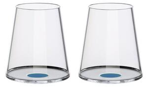 Poháre na červené víno Trebonn SplitGlass, 2 ks Barva: Modrá