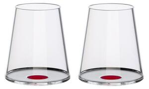 Poháre na červené víno Trebonn SplitGlass, 2 ks Barva: Červená