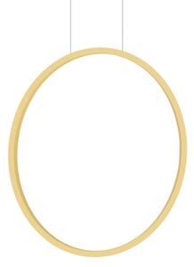 LED Luster na lanku SATURNO LED/28W/230V pr. 50 cm IP44 zlatá
