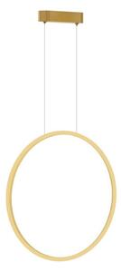 LED Luster na lanku SATURNO LED/28W/230V pr. 50 cm IP44 zlatá