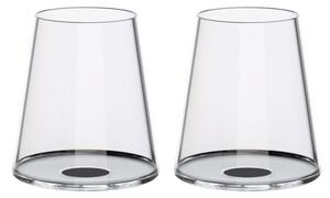 Poháre na červené víno Trebonn SplitGlass, 2 ks Barva: Čierna
