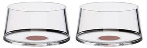 Poháre na šampanské Trebonn SplitGlass, 2 ks Barva: Červená