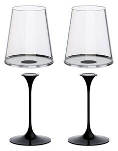 Sada 2 pohárov na červené víno + 2 stopiek Trebonn SplitGlass Barva: Čierna