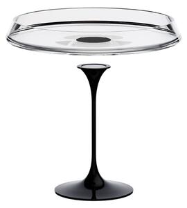 Sada servírovací tanier + stopka Trebonn SplitGlass Barva: Čierna