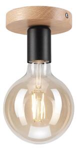 Prisadený luster VITO OAK 1xE27/60W/230V dub