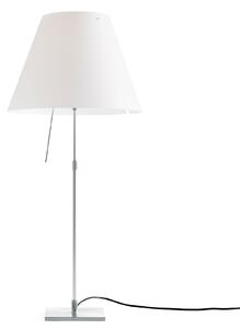 Stolové Lampa Luceplan, Costanza, stmievateľné, Biela, Obývacia izba, Kov, Dizajnový