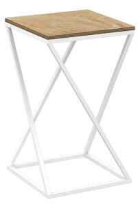 Stojan na kvety 40x24 cm biela