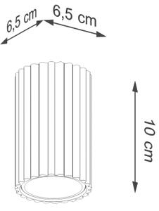 Brilagi - LED bodové svietidlo CRESTO 1xGU10/10W/230V 10 cm čierne