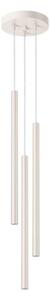 Sollux SL.1515 - Luster na lanku PASTELO 3xG9/8W/230V krémová