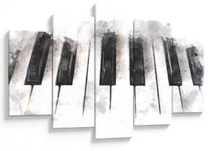 Obraz - Piano, aquarel (150x105 cm)