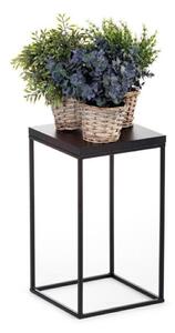Stojan na kvety BASICLOFT 40x24 čierna