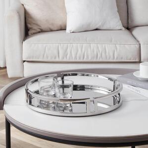 Eglo 427019 - Dekoračný podnos SAVANT pr. 38 cm chróm