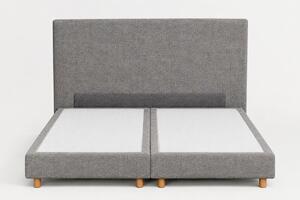 Čalúnená posteľ Modesto Boxspring Standard, Wooden Oak, Margon Basic 110, 160x200 cm