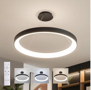 Brilagi - LED stmievateľný luster FALCON II LED/108W/230V 3000-6500K pr. 80 cm čierna + DO