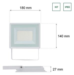 LED Vonkajší reflektor NOCTIS LUX 3 LED/50W/230V IP65 biela