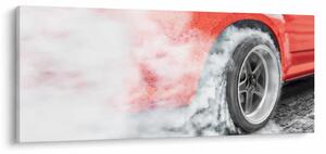Obraz - Závodné auto (120x50 cm)