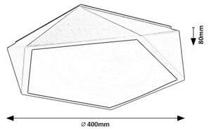 Rabalux 71251 - LED stropné svietidlo RAFFA LED/30W/230V 3000K